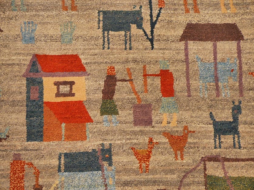 Village Life Rug Oriental Rugs Nomad Rugs