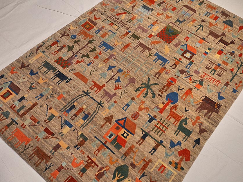 Village Life Rug Oriental Rugs Nomad Rugs