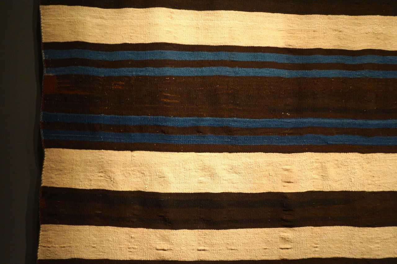 Detail  1St  Phase Navajo Chief's Blanket