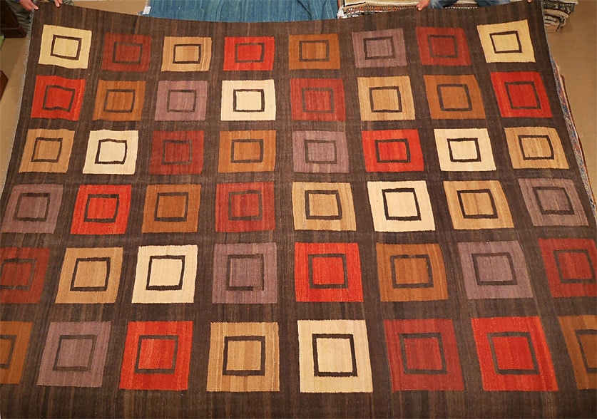 Squares Kilim Oriental Rugs Nomad Rugs