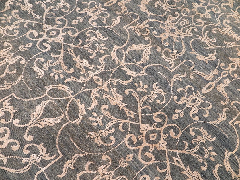 Blue Damask Oriental Rugs Nomad Rugs