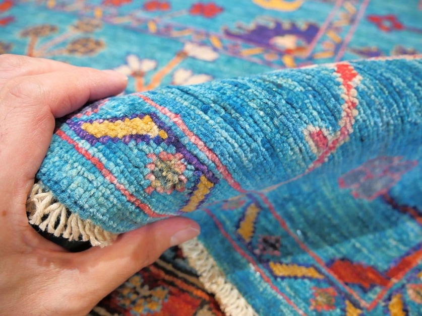 Blue Oushak Oriental Rugs Nomad Rugs