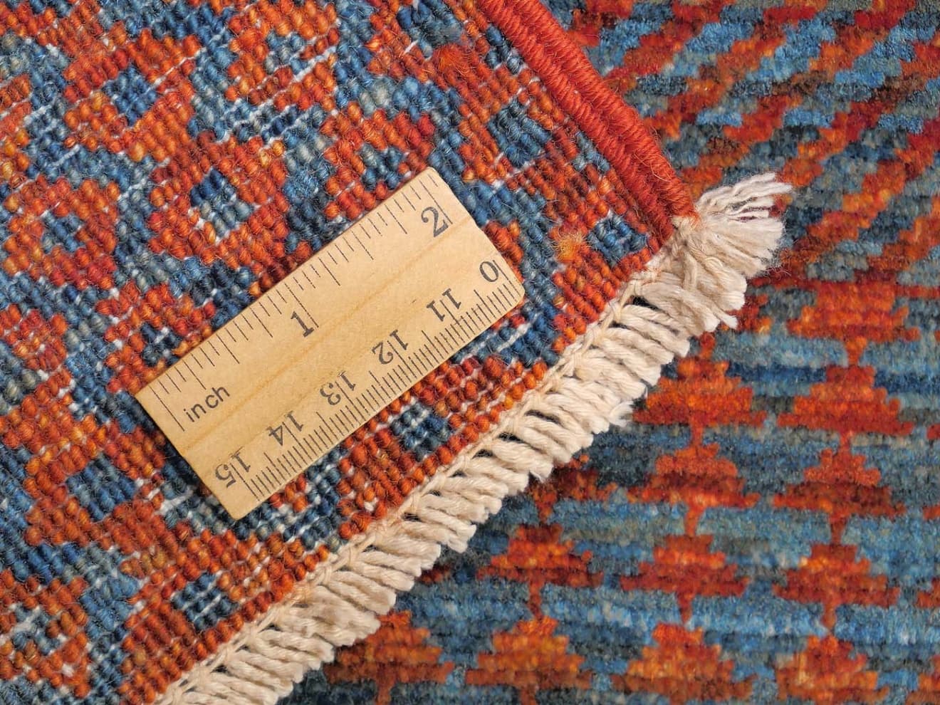 Orange Bands Oriental Rugs Nomad Rugs