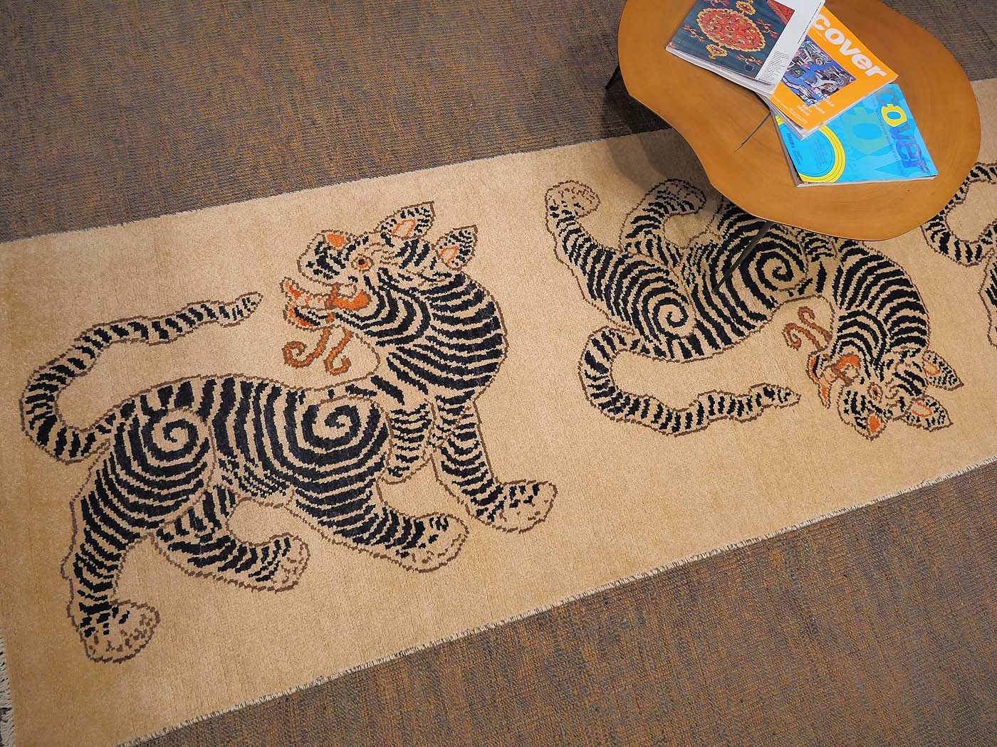Snow Lions Runner At Nomad Rugs San Francisco